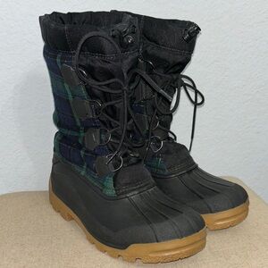 J. Crew Women’s Plaid Winter Boots